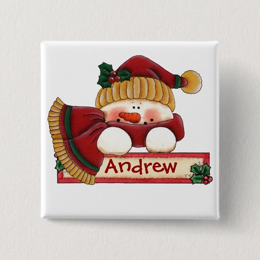 Knop Voorraden chatten Vierkante Button 5,1 Cm (Voorkant)