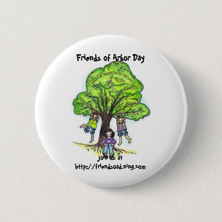 Knop Vrienden van Arbor Day Ronde Button 5,7 Cm
