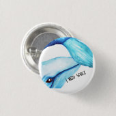 Knop Walvis Ronde Button 3,2 Cm (Voorkant /achterkant)
