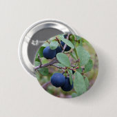 Knop Wild Berries Ronde Button 5,7 Cm (Voorkant /achterkant)