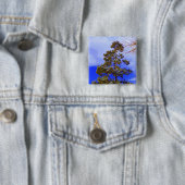 knop Winterpine Vierkante Button 5,1 Cm (In situ)