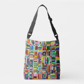 knoppatroon canvas tas (Voorkant)