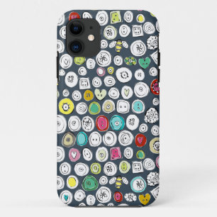 knoppen en bijenleisteen iPhone 11 hoesje