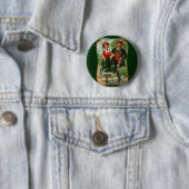 Knoppen met Hart Vol Levensvreugde Ronde Button 5,7 Cm (In situ)