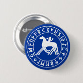 knoppenbalk op Blk Ronde Button 5,7 Cm (Voorkant /achterkant)