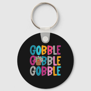 Knor Knor Knor Prettig Thanksgiving Kalm Thanksgiv Sleutelhanger