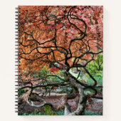 Knorrig verdraaide Japanse esdoorn Notitieboek (Voorkant)