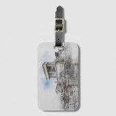 Knossos Palace Bagagelabel - Oude Kreta Reizen (Voorkant (verticaal))