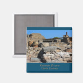 Knossos Palace, Kreta Griekenland Magnet Magneet (Voorkant / Achterkant)