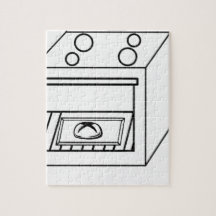 Knot in de oven, grappige baby in moeder zwangere 