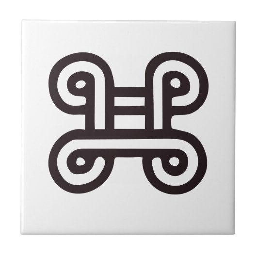 Knot of Reconciliation Tegeltje (Voorkant)