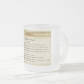 Knot Prayer Matglas Koffiemok (Voorkant rechts)