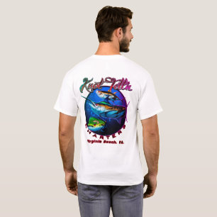 Knot Telln Charters Rip Art Logo T-shirt