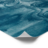 Knot Texture Cool Painted Wood Grain Knot Poster (Hoek)