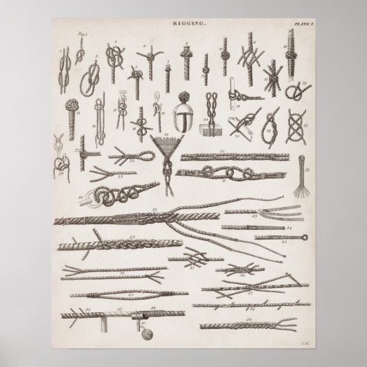  Knots Poster (Voorkant)