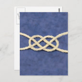 Knotten van zeelieden briefkaart (Voorkant / Achterkant)