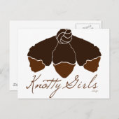 Knotty Girls Briefkaart (Voorkant / Achterkant)