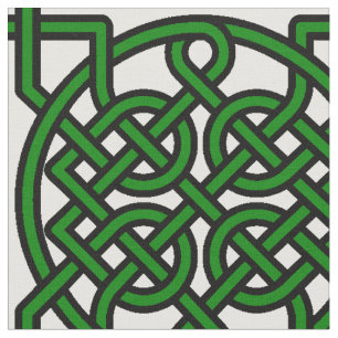 Knotty Kelly Green Stof
