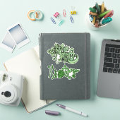 Knotty lil Dragon Celtic knopen Sticker (iPad Cover)