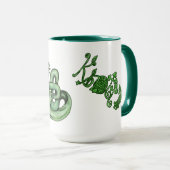 Knotty lil Dragon~celtic knot Mok (Voorkant rechts)