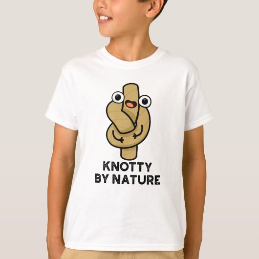 Knotty van Natuur Funny Knot Pun T-shirt (Voorkant)