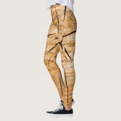 Knotty Wood Slice of Life Leggings (Links)