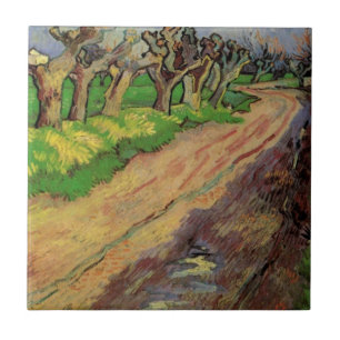 Knotwilgen van Vincent van Gogh Tegeltje