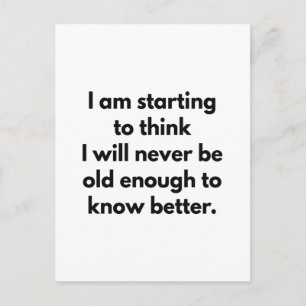 Know Better Briefkaart