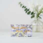 Know Him Know Love Visitekaartje (Staand voorkant)