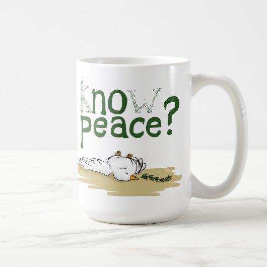 Know Peace Civil Rights Activist Mug (Droite)