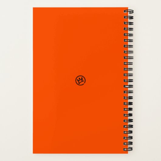 KNOW THYSELF Tactical Journal | Int Orange (Verso)