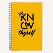 KNOW THYSELF Tactical Journal Notitieboek (Voorkant)