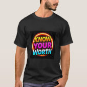Know Your Worth | Luxury Motivational T-Shirt | Co (Devant)