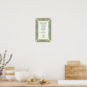 KNOWLEDGE weet dat een tomaat een vrucht is. Poster (Keuken)