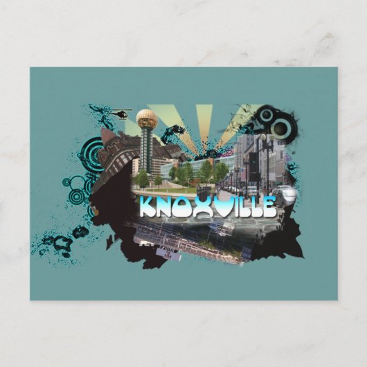 Knoxville briefkaart (Voorkant)