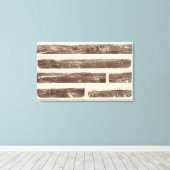 Knoxville, Chattanooga Canvas Afdruk (Insitu (Houten vloer))