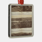 Knoxville, Chattanooga Metalen Ornament (Rechts)