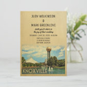 Knoxville Faire-part de mariage Tennessee (Debout devant)