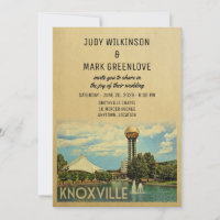 Knoxville Faire-part de mariage Tennessee