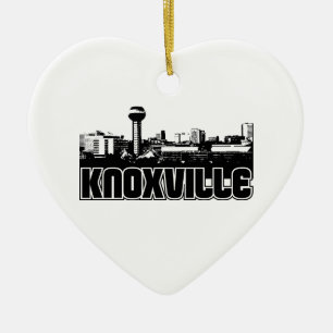 Knoxville Skyline Keramisch Ornament