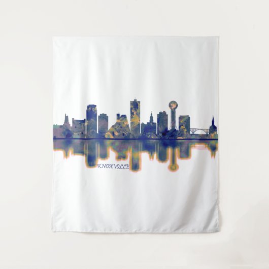 Knoxville Skyline Wandkleed (Voorkant)