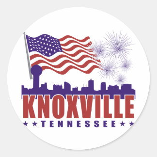 Knoxville Tennessee Patriottische Sticker