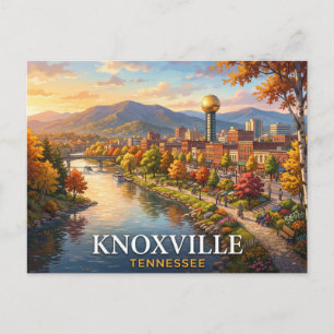 Knoxville Tennessee Reizen Briefkaart