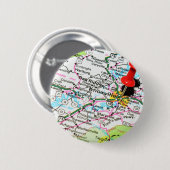 Knoxville, Tennessee Ronde Button 5,7 Cm (Voorkant /achterkant)