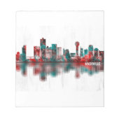 Knoxville Tennessee Skyline Notitieblok (Voorkant)