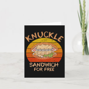 Knuckle Sandwich Boxing - Eat My Fist Kaart