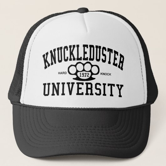 KnuckleDuster Universiteit Trucker Pet (Voorkant)