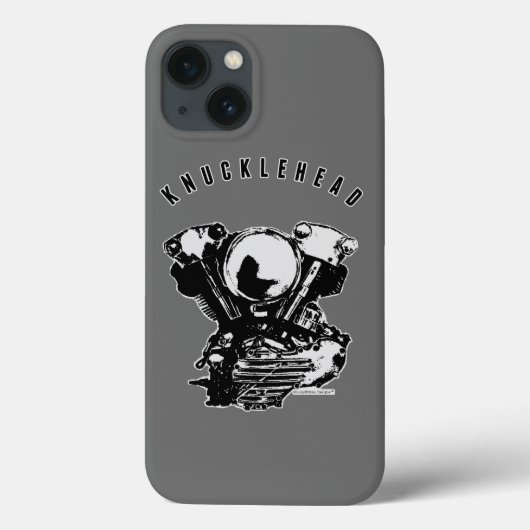 Knucklehead-motor Case-Mate iPhone Case (Achterkant)