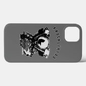Knucklehead-motor Case-Mate iPhone Case (Achterkant (horizontaal))