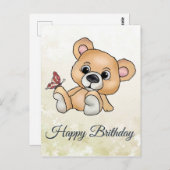 Knuddelbär Briefkaart (Voorkant / Achterkant)